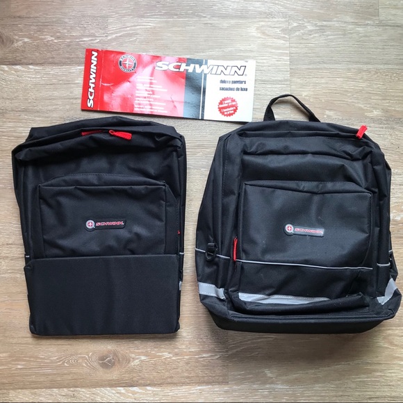 schwinn pannier bicycle bag